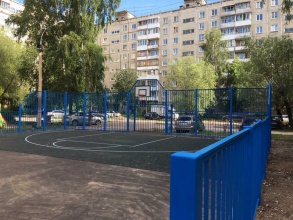 Забор на детскую площадку 40 метров фото цена за метр под ключ