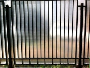 Сварные заборы с поликарбонатом 50 метров фото в Калининеце