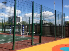 3D заборы для спортивной площадки 15 метров фото в Калининеце